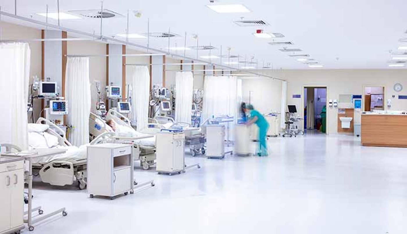 A modern intensive care unit